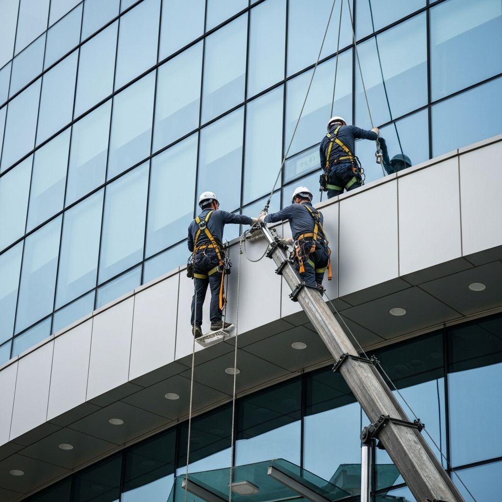 상가 외부 조명 공사